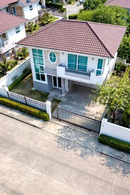 เช่าบ้านเดี่ยว หลังมตลาดพันท้ายมาร์เก็ต 650 ม 59 ตร.วา. 236 ตร.ม. พันท้ายนรสิงห์ นิคมสินสาคร เฟอร์ครบ วงแหวน พระราม 2 ฟั