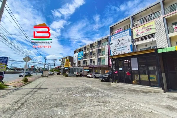 อาคารพาณิชย์ หลังริม เนื้อที่ 29.2 ตรว. ไสวประชาราษฎร์ (รังสิตคลอง4) ต.บึงยี่โถ อ.ธัญบุรี จ.ปทุมธานี