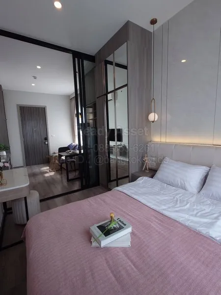 CR6901-0019 ให้เช่าคอนโด Knightsbridge Prime Onnut ขนาดห้อง 32 ตรม 1 ห้องนอน ชั้น 36 ห้องมุม ใกล้ BTSอ่อนนุช