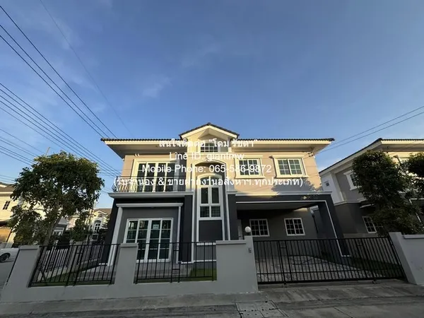 บ้าน ขายบ้านเดี่ยวใหม่ 2 ชั้น ถ.ราชพฤกษ์-ปทุมธานี 50.30 ตร.ว. 4 น 4 น้ำ 2 จอดรถ ราคา 6.69 ล้านบาท 7090000 บาท 0 RAI 0 ng