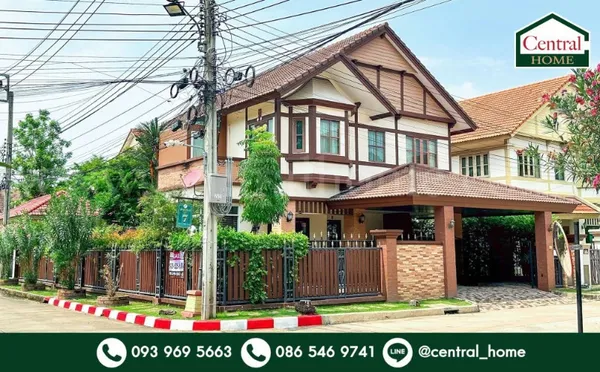 บ้านเดี่ยว ลัดดารมย์ ราชพฤกษ์ - รัตนาธิเบศร์ 1 หลังมุม พร้อมอยู่
