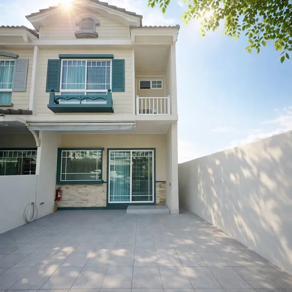 นานาชาติคอนคอร์เดียน 1.3 กม.ให้เช่าทาวน์โฮม 2 ชั้น ฟังก์ชัน 2นอน 3น้ำ บางนา กม.7 21 ตร.วา. เมกาบางนา 900 ม.