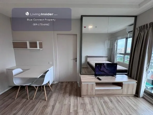 คอนโดให้เช่า อีส 2 พระราม 2 โครงการใหม่ อาคาร B ชั้น 6 ขนาด 1 นอน 27 ตรม. เฟอร์ครบ