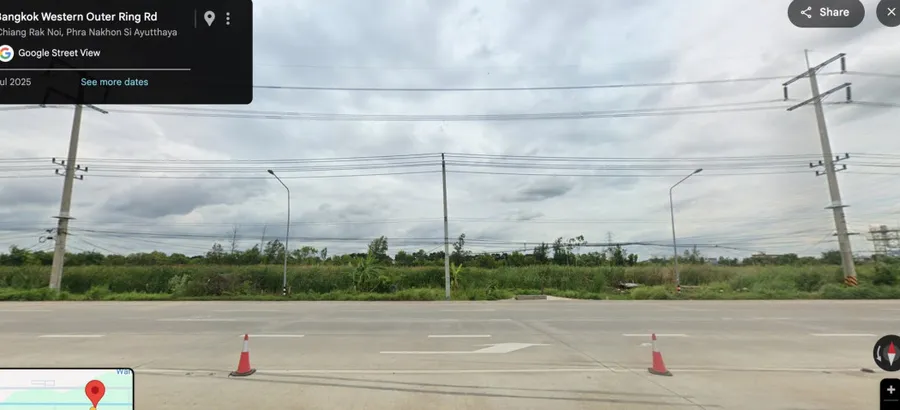 ขาย ที่ดิน 4-3-76 ไร่ วงแหวนกาญจนา บางปะอิน