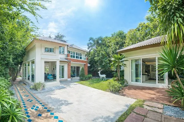 ลัดดารมย์ MRT บางรักน้อยท่าอิฐ 3 กม.ให้เช่าฅฤหาสน์ สุดหรู 5นอน 4 น้ำ ราชพฤกษ์ รัตนาธิเบศร์ 132 ตร.วา.350 ตร.ม.ทำเลศักยภา