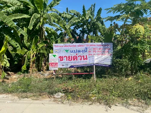 ขายที่ดินเปล่า 119 ตร.ว. ซอยคลองหลวง33 ต.คลองหนึ่ง อ.คลองหลวง จ.ปทุมธานี