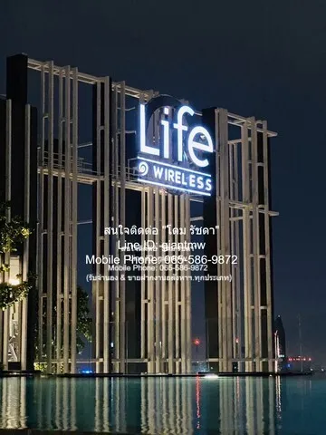 คอนโดมิเนียม ไลฟ์ วัน ไวร์เลส Life One Wireless 1 BEDROOM 1 Bathroom 35ตรม 28000 THAI BAHT ไม่ไกลจาก รถไฟฟ้า BTS เพลินจิ