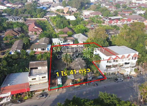 ที่ดินทำเลศักยภาพ 1 ไร่ 41 ตรว. ในตัวเมืองเชียงแสน วิวสวยริมแม่น้ำโขง เหมาะแก่การลงทุนและพัฒนา