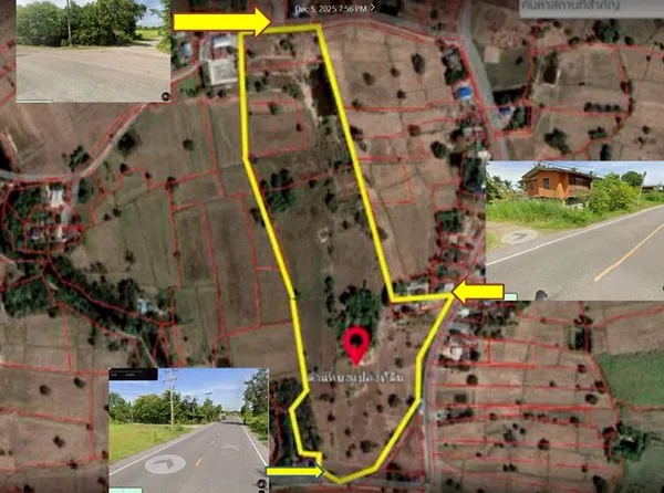ขายที่ดิน 45-2-22.8 ไร่ ใน ต.บ้านพังเทียม อ.พระทองคำ จ.นครราชสีมา