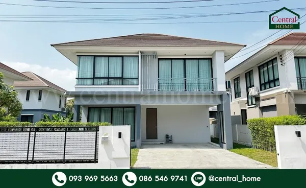 บ้านเดี่ยว สัมมากร รังสิต - คลอง 7 พร้อมอยู่ ถูกสุดในโครงการ