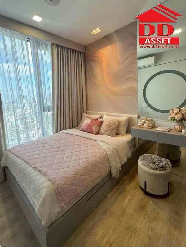 For Rent Modiz Rhyme Ramkhamhaeng (โมดิซ ไรห์ม รามคำแหง ) คอนโดใจกลางรามคำแหง ใกล้รถไฟฟ้าและท่าเรือ