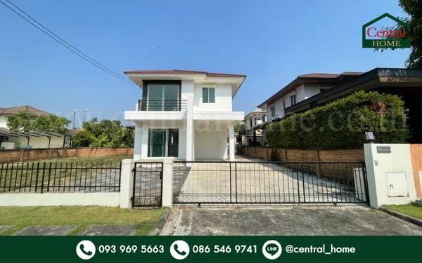 บ้านเดี่ยว ฮาบิเที​ย​ ปัญญา​อิ​น​ท​รา​ 1 พื้นที่กว้าง 117 ตร.วา บ้านสวย พร้อมอยู่