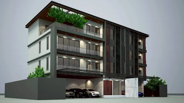 ขายอาคาร โฮมอ็อฟฟิศ 4 ชั้น พร้อมลิฟต์ ศรีนครินทร์42