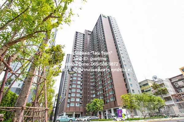 CONDO U Delight @ Talatphlu Station ยู ดีไลท์ @ ตลาดพลู สเตชั่น 1 นอน 1 BR 30ตาราง.เมตร 2390000 บาท. ไม่ไกลจาก BTS ตลาดพ