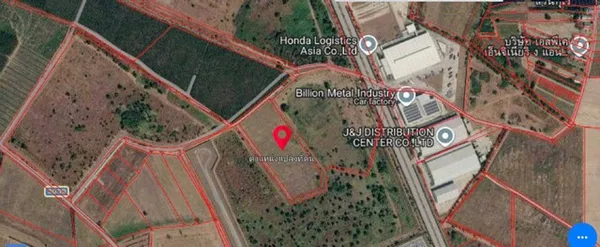 ขาย ที่ดินในนิคมโรจนะ ปราจีนบุรี 23-0-76 ไร่ โครงการ นิคมโรจนะ ปราจีนบุรี ตำบลหัวหว้า ศรีมหาโพธิ,ปราจีนบุรี