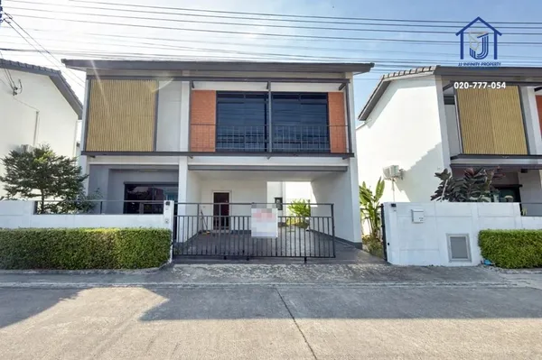 ขายบ้านเดี่ยว 2 ชั้น หมู่บ้านดิ เอ็มเบรส จตุโชติ รามอินทรา ถนนไทยรามัญ ใกล้ทางด่วน,รถไฟฟ้า