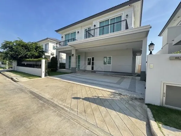 ขายบ้านเดียว 2 ชั้น 68 ตร.ว. ลัดดารมย์-จตุโชติ 15 บ้านบิวอินแล้ว ไม่เคยเข้าอยู่ ใกล้ทางด่านจตุโชติ