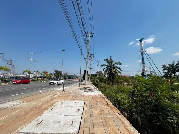 ขายด่วนที่ดินทำเลดี ติดถนนใหญ่ พัทยา ชลบุรี