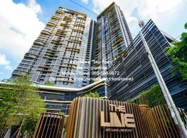คอนโดฯ THE LINE Jatujak - Mochit เดอะ ไลน์ จตุจักร - หมอชิต 27square meter 1 Bedroom 1 Bathroom ใกล้ MRT จตุจักร, BTS หม