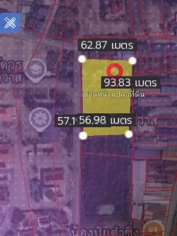 ขายที่ดินสวยบางนางพานทองชลบุรี ที่ดินสวยถมแล้วรวม 4 ไร่ โฉนดใบละ1ไร่.4 โฉนด พื้นที่สีม่วงลาย