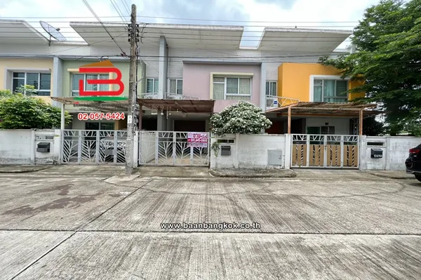 ขาย/เช่า ทาวน์โฮม เนื้อที่ 21.3 ตร.ว. โครงการ ไอ-ดีไซน์ วงแหวน-รามอินทรา : I-DESIGN WONGWAEN-RAMINDRA (ซอยเลียบคลองสอง 8) แขวงบางชัน เขตคลองสามวา