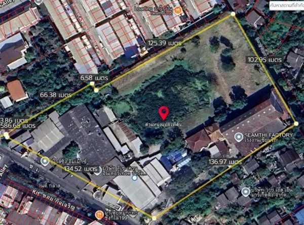 ขายที่ดินซอยกำนันแม้น เพชรเกษม บางหว้า ภาษีเจริญ ใกล้ MRT บางแค