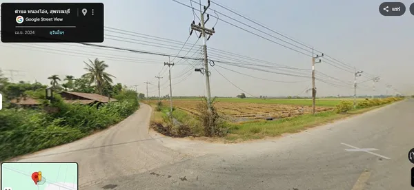 ขายด่วน ที่ดินสุพรรณบุรี สวยมาก 5.5 แสน