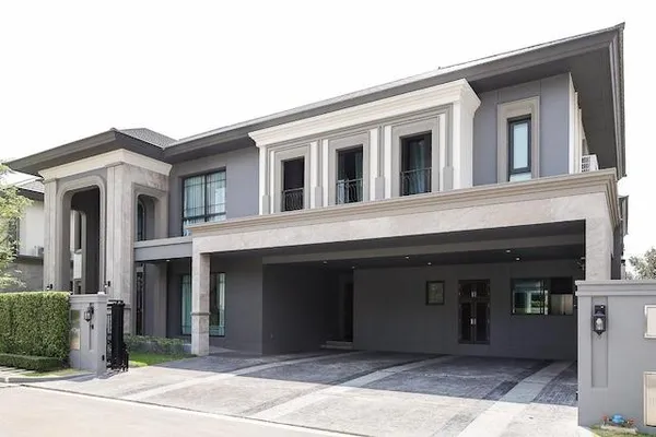 ขายบ้านเดี่ยว 2 ชั้น 112.8 ตร.ว. Grand Bangkok Boulevard กรุงเทพกรีฑา ใกล้ ARL ลาดกระบัง