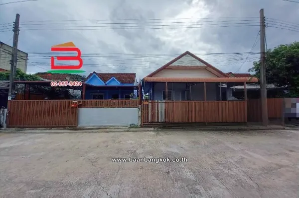 ขาย/เช่า บ้านเดี่ยว หมู่บ้าน นันทวัน 1 เนื้อที่ 33.7 ตารางวา ซอยเลียบวารี 33 ถนนเลียบวารี แขวงหนองจอก เขตหนองจอก กรุงเทพมหานคร