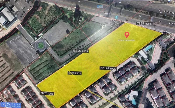 ขายที่ดินราชพฤกษ์ ติดถนนนครอินทร์ บางขนุน บางกรวย ใกล้มหาวิทยาลัยราชพฤกษ์