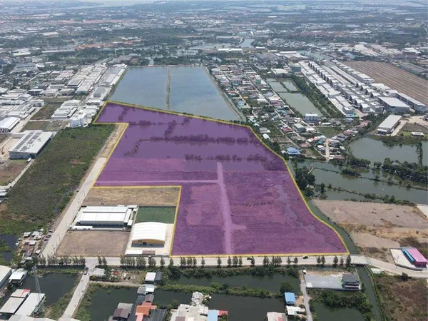 ขายที่ดิน ผังสีม่วง 78-3-30.8 ไร่ พระสมุทรเจดีย์ สมุทรปราการ โครงการ พระสมุทรเจดีย์ สมุทรปราการ ตำบลในคลองบางปลากด