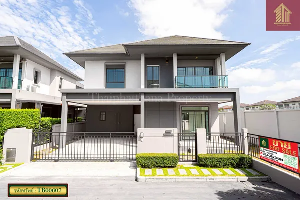 บางกอก บูเลอวาร์ด รังสิต-คลอง4 บ้านเดี่ยวหลังมุม