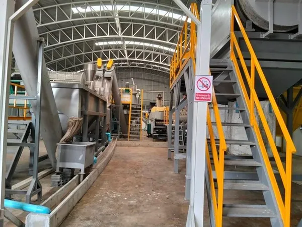 RK912 ให้เช่าและขาย โรงงาน รีไซเคิลพลาสติก มี รง.4 มีระบบบำบัดน้ำเสีย ห้วยกระเจา กาญจนบุรี