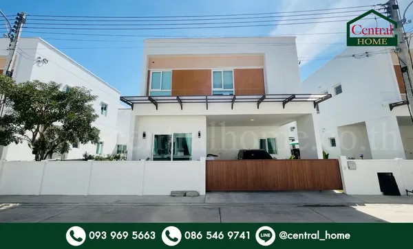 บ้านเดี่ยว โมเดน พระราม 2 สภาพมือ 1 built-in พร้อมโซล่าเซลล์