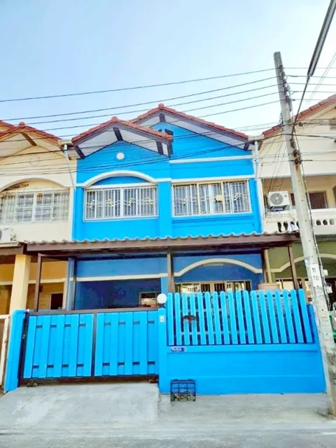 ให้เช่าทาวน์เฮาส์ 2 ชั้นรพ.วิชัยเวช อินเตอร์ 760ม. หนองแขม ม.เอเชีย 660ม. 3 นอน 2 น้ำ MRTหลักสอง 24 ตร.วา. 190 ตร.ม. 2 จ