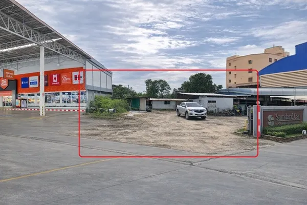 ปั้ม Shell ที่ดินให้เช่า บางพลี 175 ตร.ว.700 ตร.ม. ดูโฮม เทพารักษ์ 650 ม. ถนนเทพารักษ์ Standard Can