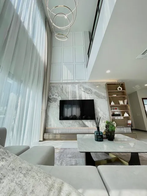 โครงการใหม่! เช่าบ้านหรู THE CITY บางนา 313 ตร.ม. แต่ง Modern Luxury เฟอร์ครบ ใกล้ Mega Bangna เพียง 1.5 กม.