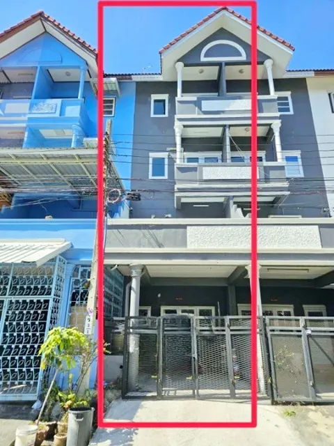 ประชาอุทิศ 70-76 โลตัส ประชาอุทิศ 900 ม.4น้ำ 4ชั้น ทาวน์เฮ้าส์ให้เช่า 6นอน18 ตร.วา. 280 ตร.ม.