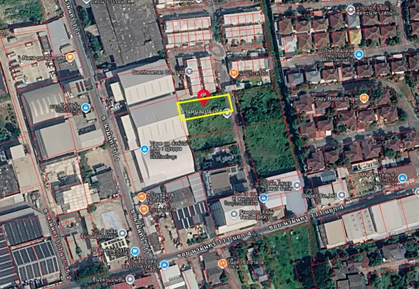 ขายที่ดิน ซอยโยธินพัฒนา ถนนประดิษฐ์มนูธรรม แขวงนวมินทร์ เขตบึงกุ่ม กรุงเทพมหานคร