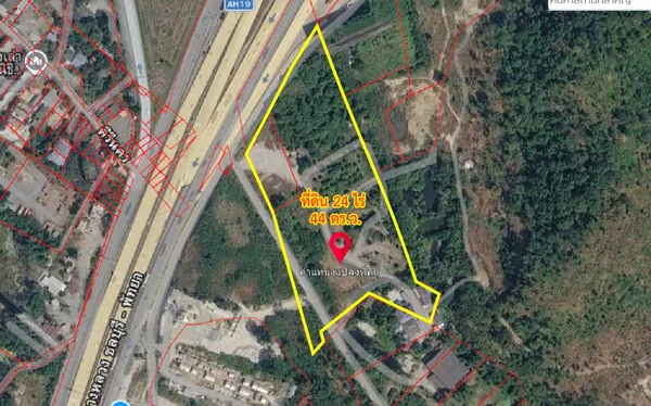 ขายที่ดินเปล่า แปลงใหญ่ริมถนนบายพาสพัทยา หนองข้างคอก เมืองชลบุรี