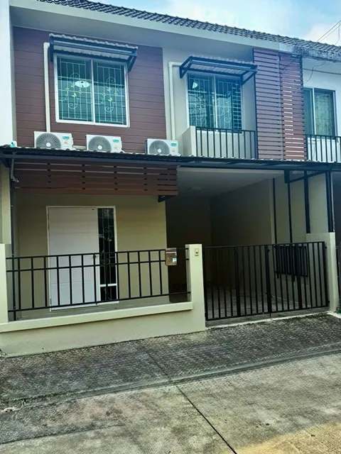 ใกล้ม.เกษตรศาสตร์ 900 ม.The Jas วังหิน เช่าทาวน์เฮ้าส์ 2 ชั้น 3 นอน 2 น้ำ บ้านใหม่ Big C ลาดปลาเค้า 1.5 กม.