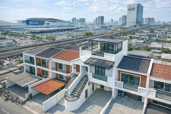 HomePro บางนา 7นอน ติดไบเทคบางนา400ม. BTS บางนา 1.1กม. ทาวน์โฮม 4 ชั้นให้เช่า 5 น้ำ