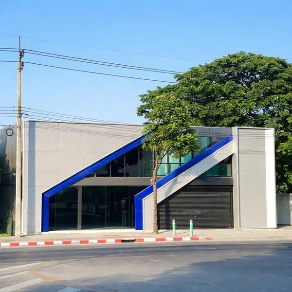 Big C สะพานใหม่ 1 กม. โชว์รูมใหญ่ อาคาร 2 ชั้นให้เช่า 9 ห้องทำงาน 70ตร.ว. 500 ตร.ม. 2 ห้องน้ำ ใกล้ BTS สายหยุด 2.85ม. แล