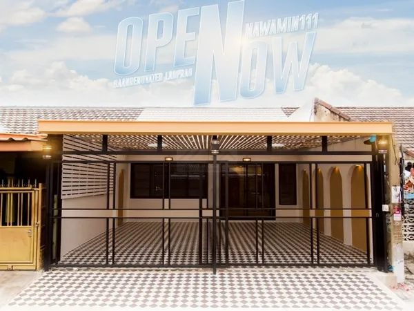 ขายทาวน์เฮ้าส์ 1 ชั้นครึ่ง 22.5 ตร.วา หมู่บ้านทอรุ้ง นวมินทร์ 111 รีโนเวทใหม่ทั้งหลัง สไตล์น่ารัก มีชั้นใต้หลังคา พร้อมค