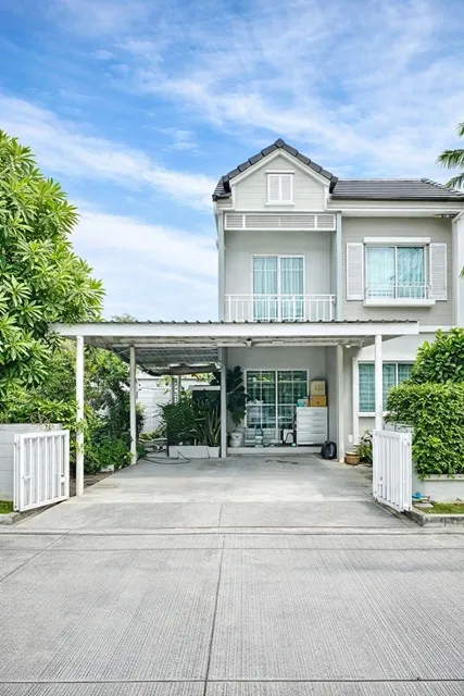 เมกาบางนา 1 กม.บ้านเดี่ยว 2 ชั้น สไตล์ Modern Colonial ฟังก์ชัน 3 นอน 2 น้ำ 134 ตร.ม.ทำเลศักยภาพ บางนา ตราด กม.10