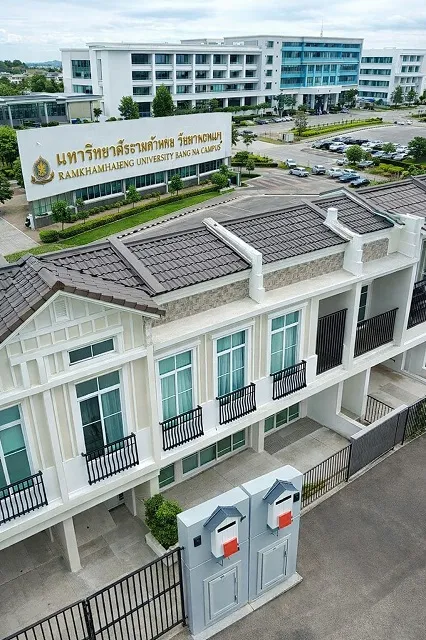 ม.รามคำแหง วิทยาเขตบางนา อินดี้2 บางนา-รามคำแหง2 ทาวน์โฮม 2 ชั้นให้เช่า 3 นอน 3 น้ำ ใกล้ เมกาบางนา 2 กม. .พร้อมเฟอร์ฯครบ