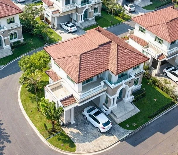 คฤหาสน์ บ้าน สาทร-ราชพฤกษ์ เดอะมอลล์ ท่าพระ BTSบางหว้า 900ม. 4นอน 3น้ำ 97ตร.วา. 292ตร.ม ย่านภาษีเจริญ