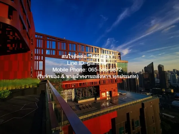 CONDO. Life Asoke Hype 1ห้องนอน1Bathroom 24000 บ. ไม่ไกลจาก รถไฟฟ้า MRT พระราม 9 สวยและดี เป็นคอนโดพร้อมอยู่ มีการตกแต่ง
