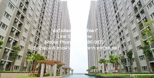 Condo. Manor Sanambinnam 2 BEDROOM 2 ห้องน้ำ 27000 บาท. ทำเลดีราคาเด่น นนทบุรี