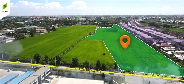 ที่ดินทำเลดี ติดถนนใหญ่ ห่างจาก ถ.ชัยพฤกษ์ เพียง 400 ม. พร้อมโอน หน้ากว้างติด ถนน 60 ม. หลังติดคลองสวย โทร 092-7579858